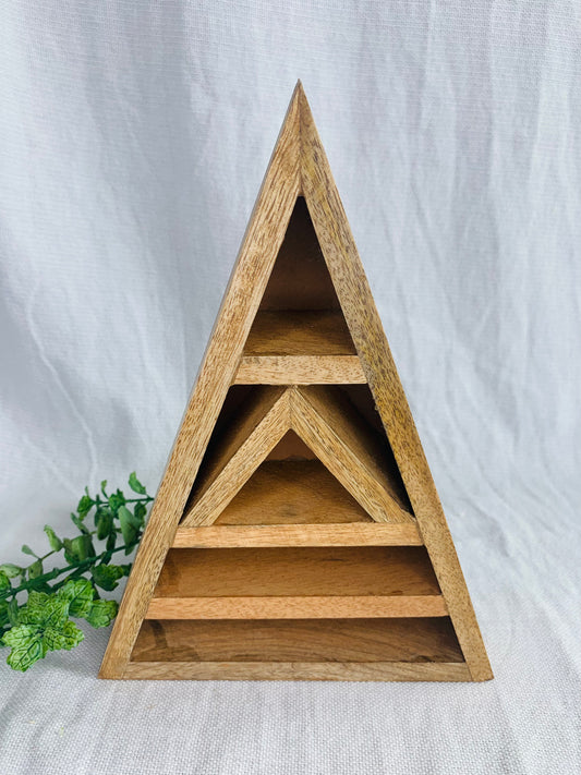 Triangle Crystal Shelf